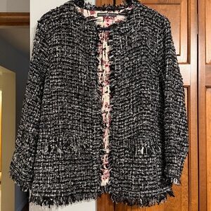 Signature Collection Tweed Jacket Lined Women’s 14 XL